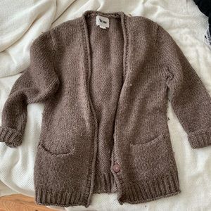 Acne button sweater cardigan
